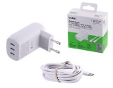 Belkin BoostCharge Laptop, Smartphone, Universel Hvid Vekselstrm Hurtig opladning Indendrs #1