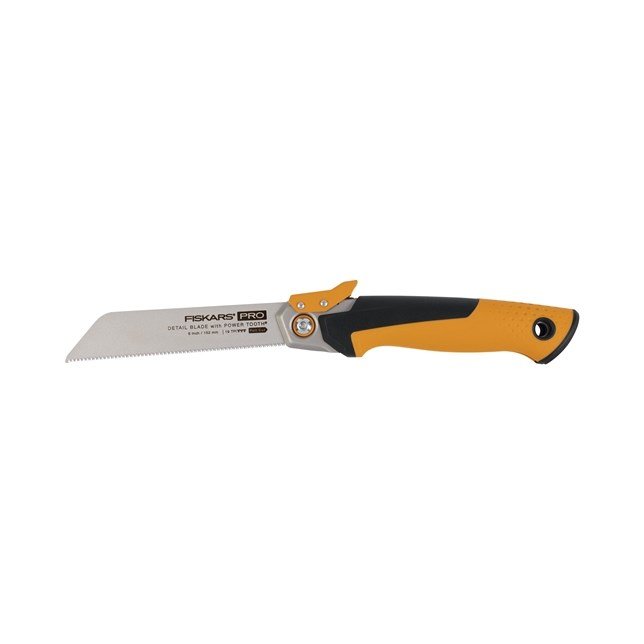 Fiskars Pro PowerTooth Besk�ringssav 15 cm Sort, S�lv, Gul #1