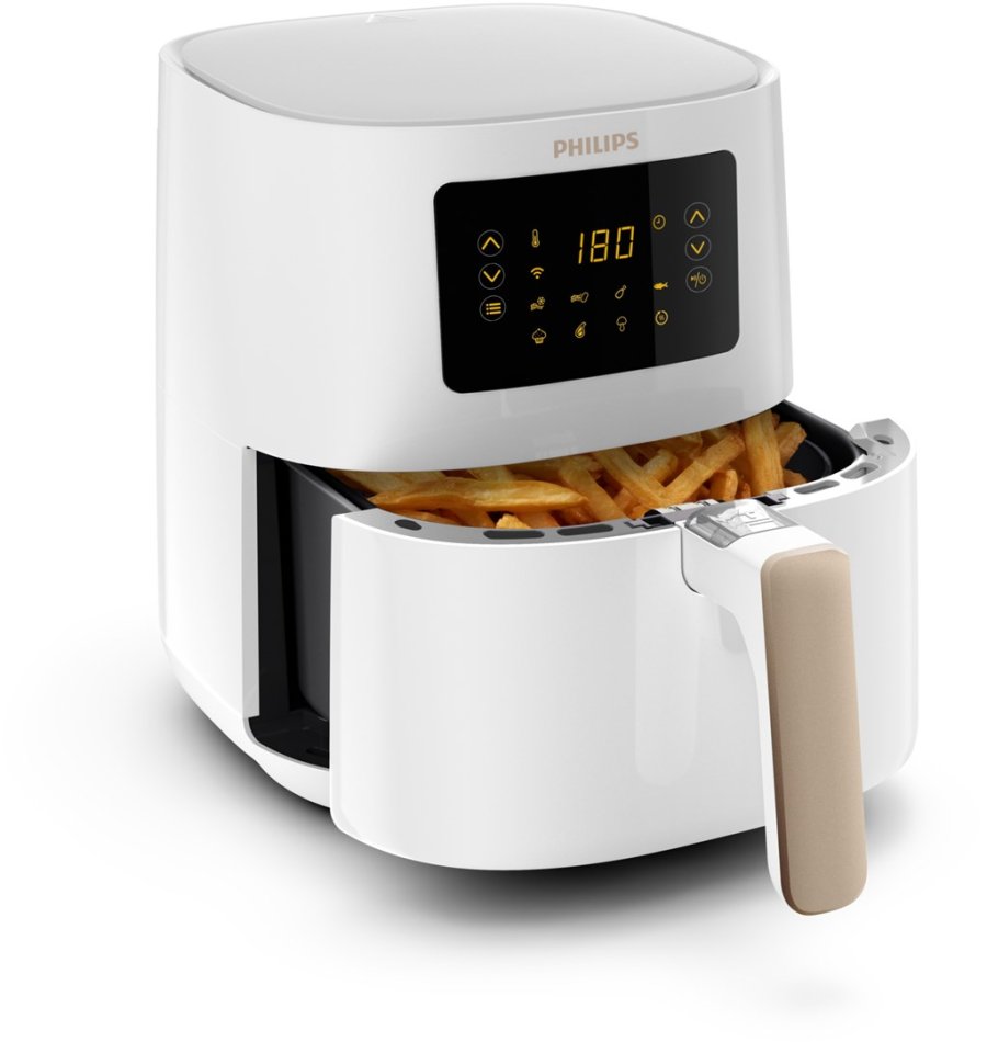 Philips 5000 series HD9255/30 frituregryde Enkelt 4,1 L Enkeltstende 1400 W Varmluftsteger Hvid #9