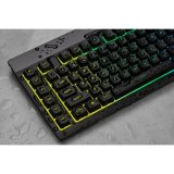 Corsair | Rubber Dome | K55 RGB PRO | Gaming keyboard | Gaming Keyboard | RGB LED light | US | Wired | Black #9