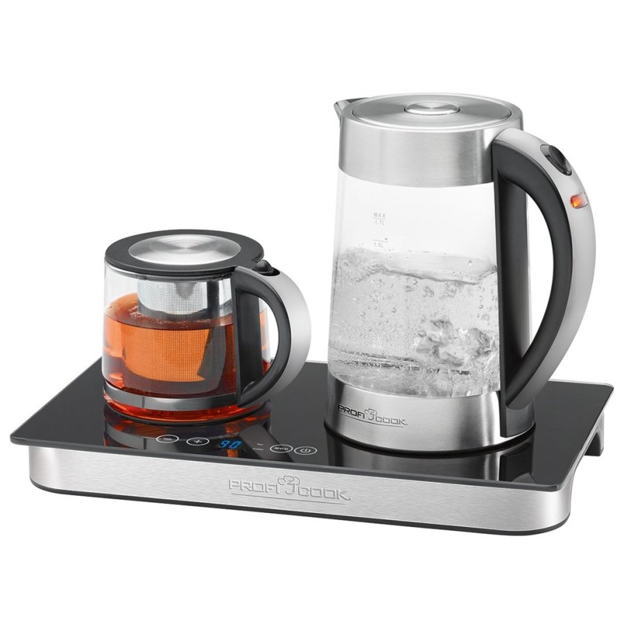 ProfiCook PC-TKS 1056 elkedel 1,7 L Sort, Rustfrit stl, Transparent #4