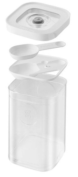ZWILLING 1025971 Rektangulr Container 2,445 L Transparent, Hvid 6 stk #23