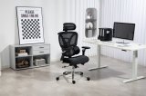 Activejet ergonomisk kontorstol YK848 sort #31