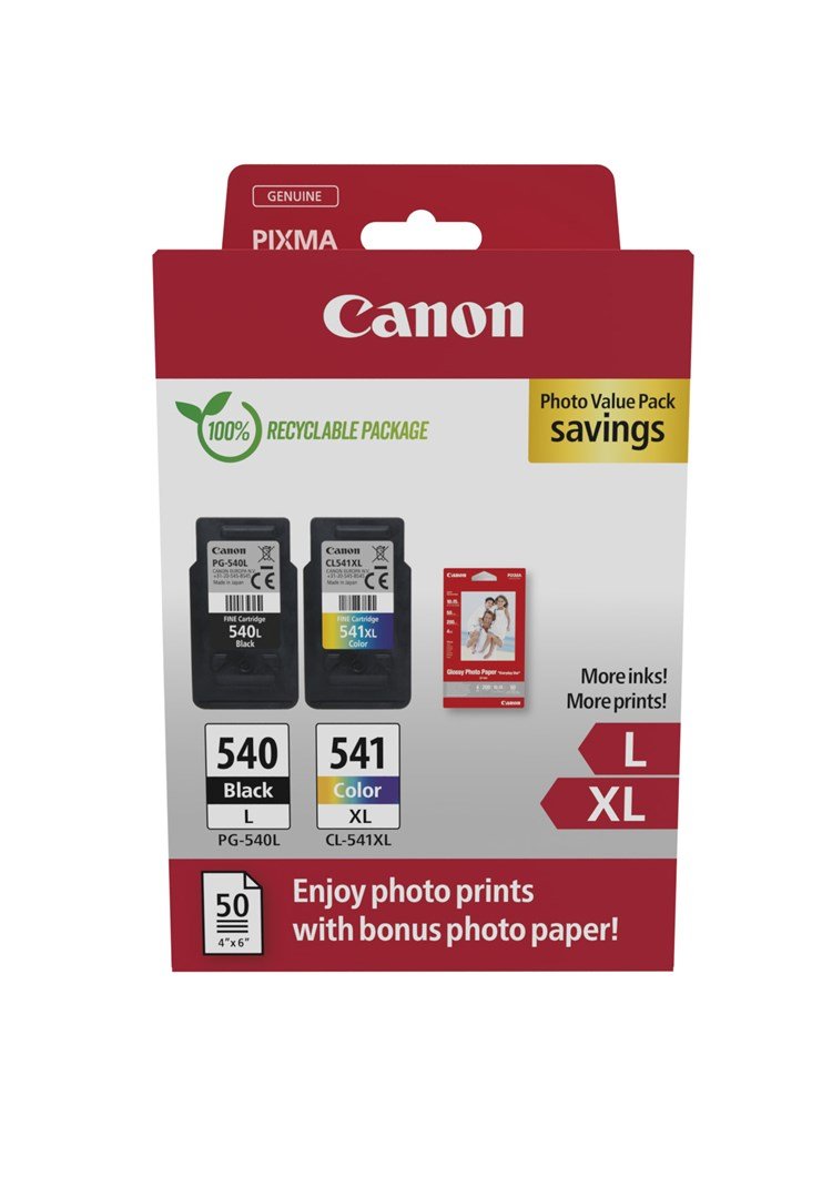 Canon 5224B012 blkpatron 2 stk Original Sort, Bl, Magenta, Gul #1