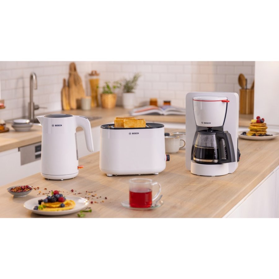 Kaffebryggare TKA2M111 Vit  1200Watt Avtagbar tank #9