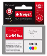 Activejet AC-546NX printerblk til Canon, erstatning for Canon CL-546XL; Supreme; 15 ml; farve, cyan, magenta, gul #1