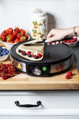 Adler AD 3058 pandekage- og crepes-maskine 1 pandekage(r) 1600 W Sort, Rustfrit stl #11