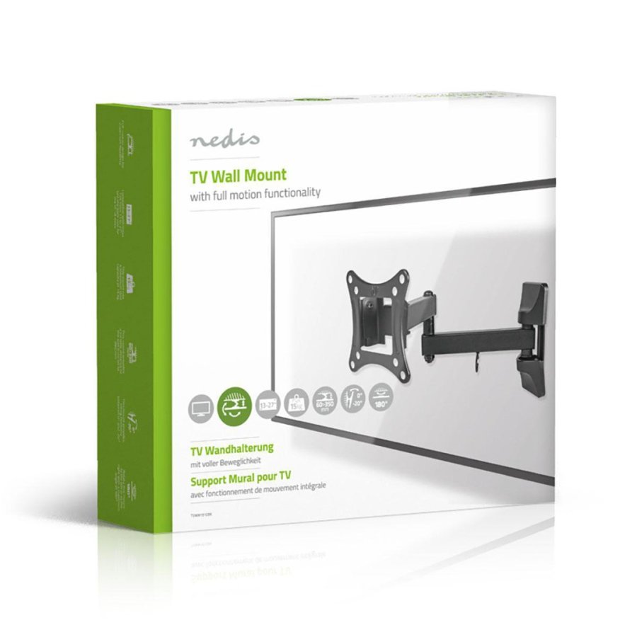 Nedis TVWM1510BK tv-beslag 68,6 cm (27