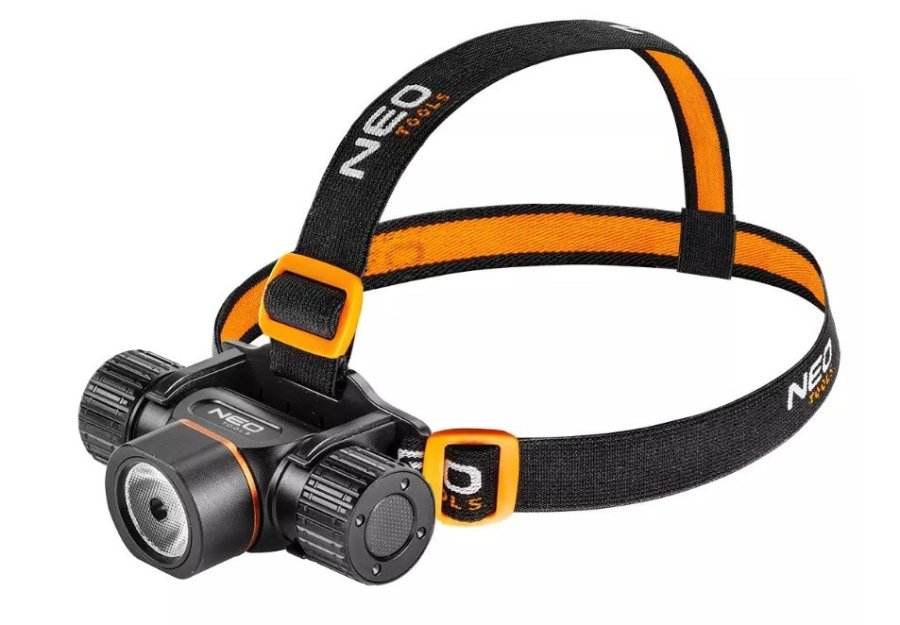 Neo Tools 2000LM CREE XHP50.2 LED genopladelig USB-forlygte med 2000LM CREE XHP50.2 LED #1