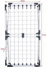 PROMIS MONZA vasketrretumbler, udtrkbar + 2 store vinger #11