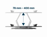 Gembird WM-70ST-01 tv-beslag 177,8 cm (70