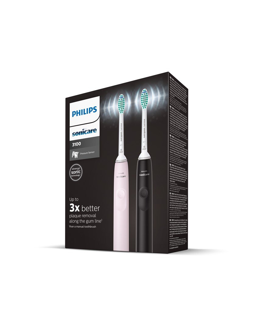 Philips 3100 series HX3675/15 2x Sonisk eltandbrste - Sort/Rose #6