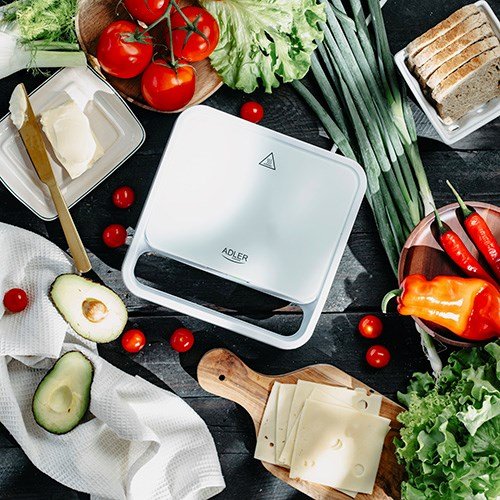 Adler AD 3070W Sandwich-brdrister Hvid #11