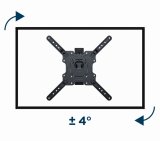 Gembird WM-55ST-01 tv-beslag 139,7 cm (55