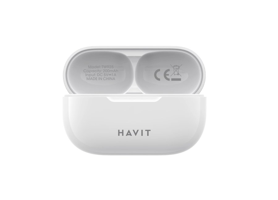 Havit TW925 - TWS trdlse hovedtelefoner (hvid) #2