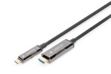 Digitus AK-330150-200-S videokabel adapter 20 m USB Type-C HDMI Sort #1