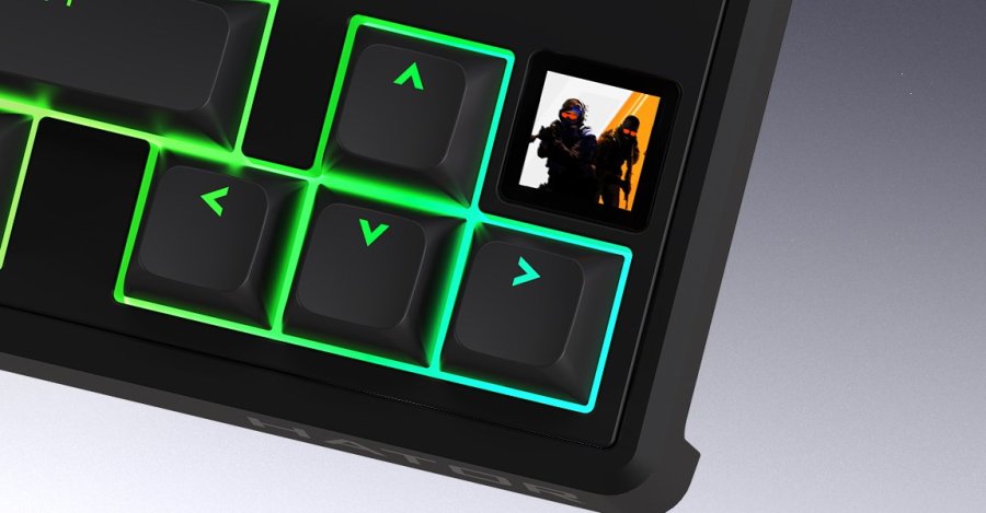 HATOR Skyfall 80 MAG ULTIMA 8K wireless tastatur Spil USB + RF Wireless + Bluetooth QWERTY US engelsk Sort, Hvid #13