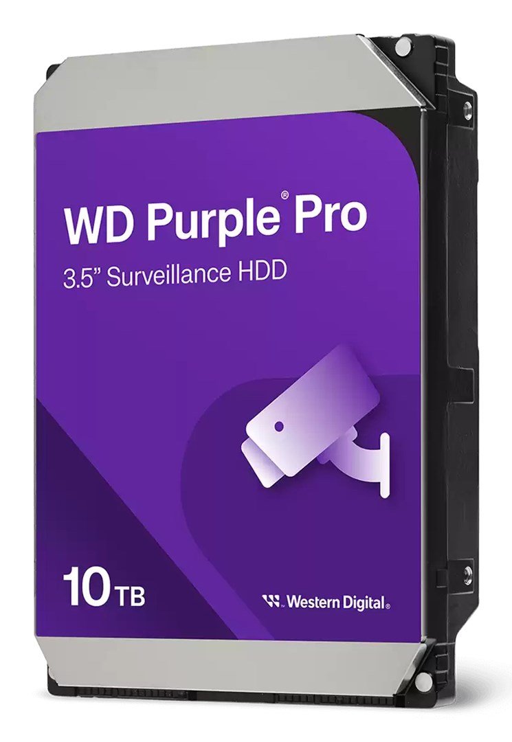 Western Digital Purple Pro WD102PURP harddisk 10 TB 7200 rpm 512 MB 3.5