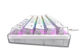 Havit KB903L - gaming-tastatur (gennemsigtig hvid) #5