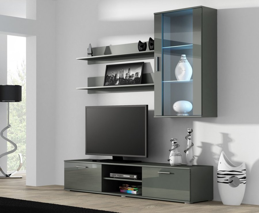 Cama SOHORTV180SZ/SZ TV stativ & underholdningscenter 1 hylder #9