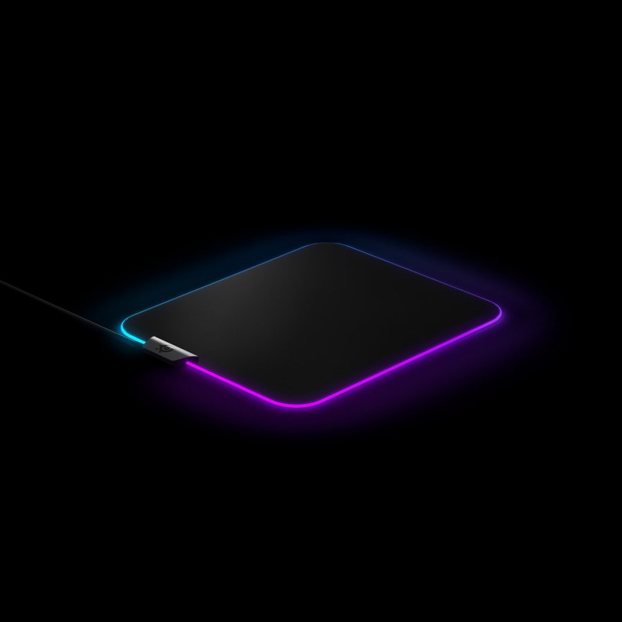 Gaming-musemtte SteelSeries QcK Prism Cloth RGB Sort Gaming #5