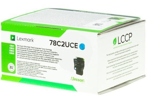 Lexmark 78C2UCE tonerpatron 1 stk Original #1