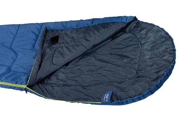 High Peak Easy Travel Halv-rektangul�r sovepose Polyester Bl� #3
