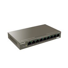 Tenda TEF1109P-8-102W netvrksswitch Fast Ethernet (10/100) Strm over Ethernet (PoE) Metallic #2