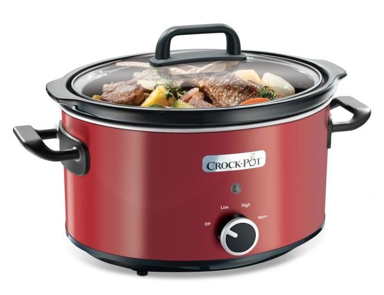 Crock-Pot SCV400RD gryde 3,5 L Sort, Rd #1