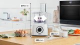 Bosch MCM3230W foodprocessor 800 W 2,3 L Hvid #4