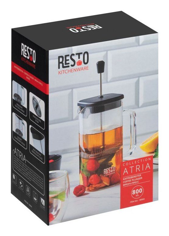 Resto Kitchenware 90504 tepot Enkelt tekande 800 ml Sort #21