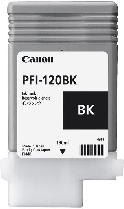 Canon PFI-120BK blkpatron 1 stk Original Sort #1