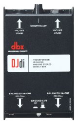 dbx DBXDJDI direct boks Passiv direkte boks Sort #1