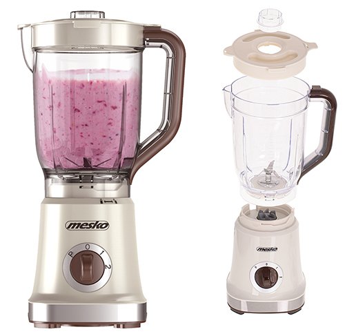 Mesko Home MS 4079 be 1,8 L Bordplade blender 500 W Beige, Brun, Transparent #21