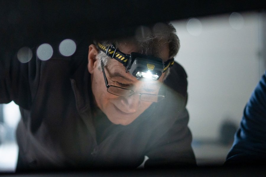 Ledlenser HF6R Work Sort Hovedbnd lommelygte LED #3