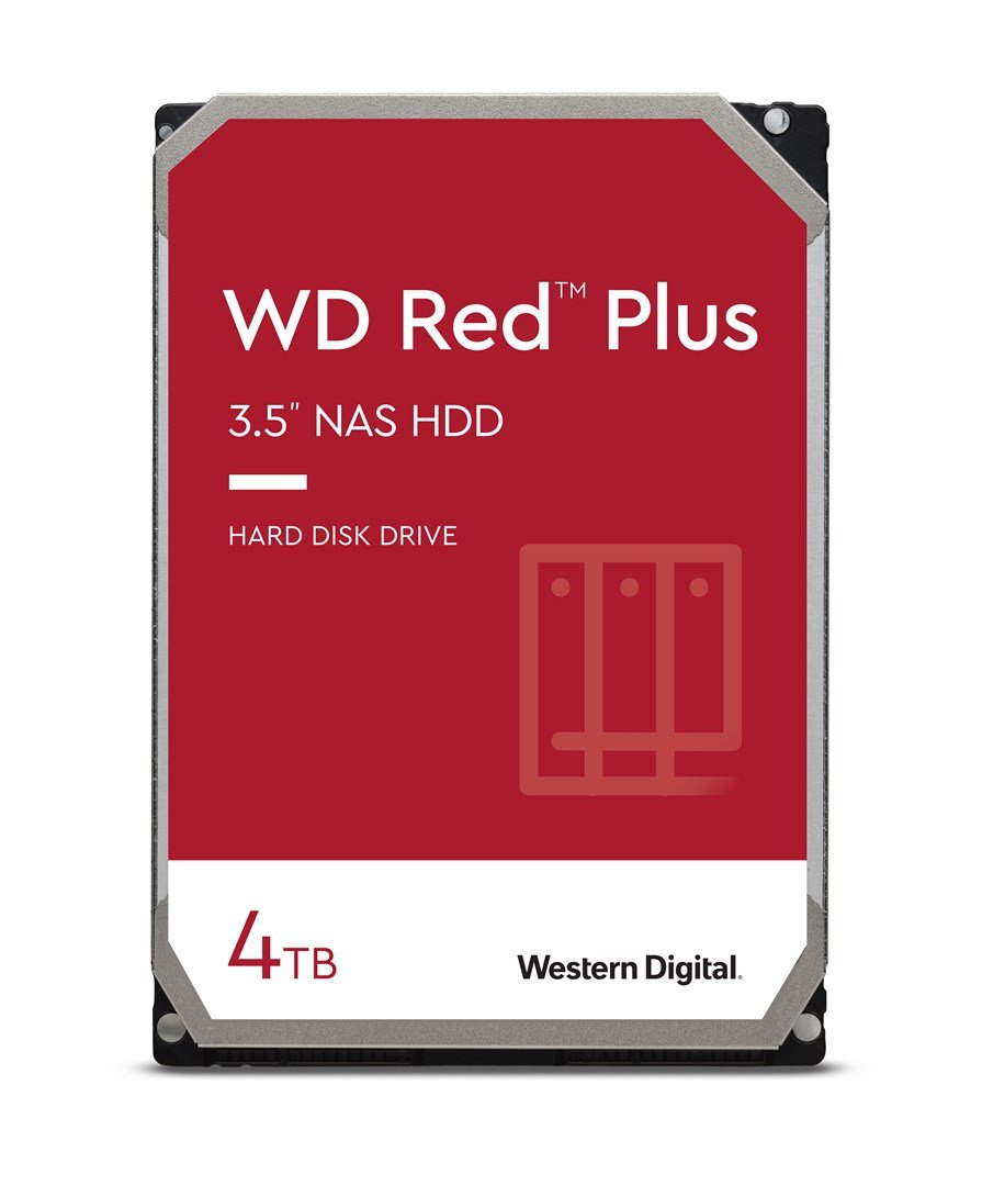 Western Digital Red Plus WD40EFPX harddisk 3.5