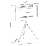 Techly ICA-TR18SAM tv-beslag 165,1 cm (65