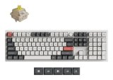 Keychron Q6 Ultra 8K tastatur Universel USB + RF Wireless + Bluetooth Hvid #1