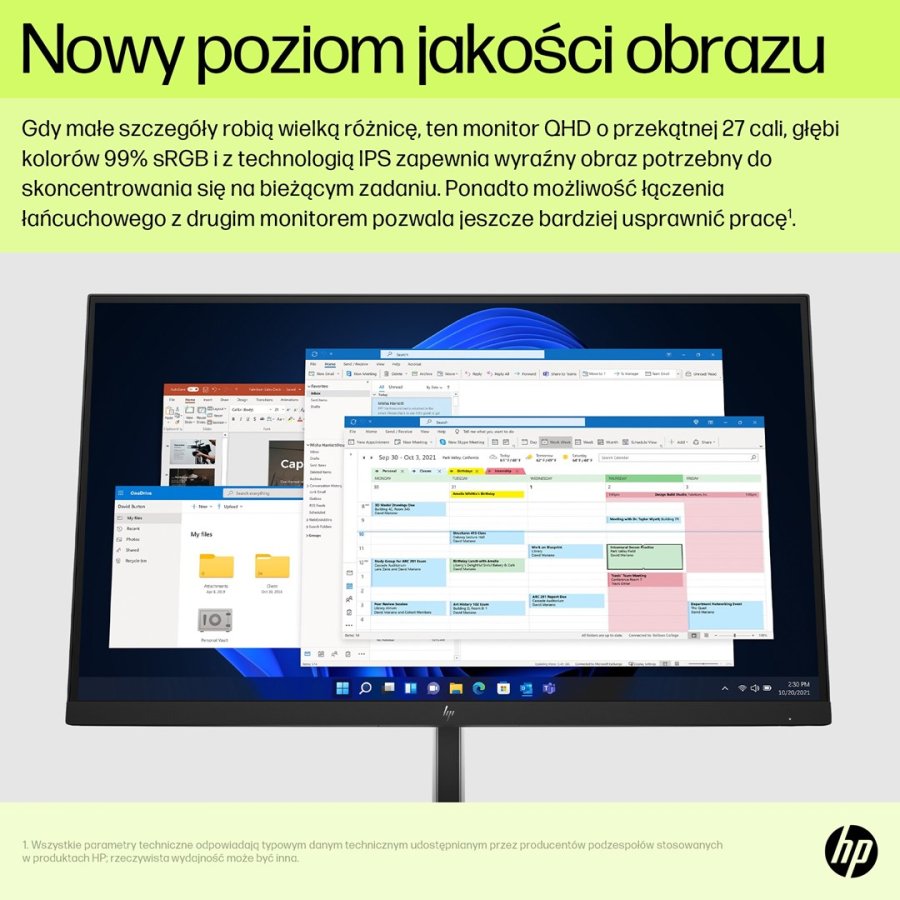 HP E27u G5 QHD USB-C Monitor #7