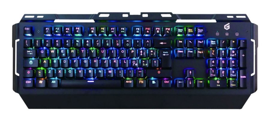 Conceptronic KRONIC tastatur Spil USB QWERTY Italiensk Sort #5