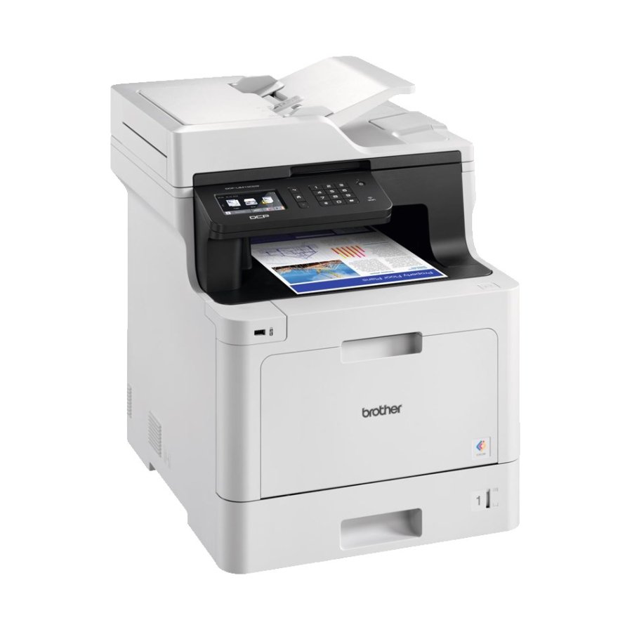 Brother DCP-L8410CDW Multifunktionsprinter Laser A4 2400 x 600 dpi 31 sider pr. minut Wi-Fi #7