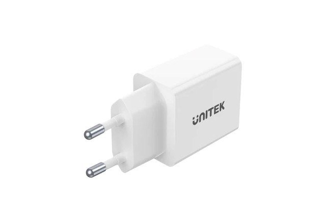 Unitek P1113A-EU - oplader 2X USB-A,12W, hvid #1