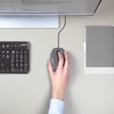 M100 Optical Mouse, USB, Sort #2