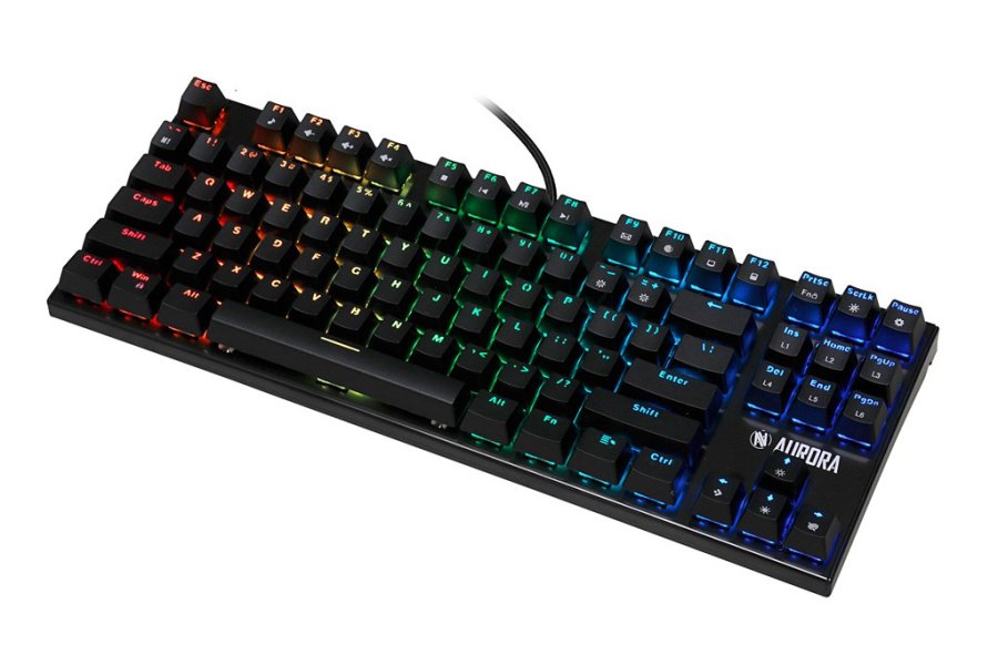 iBox IKGMK2R tastatur Spil USB QWERTY US engelsk Sort #9