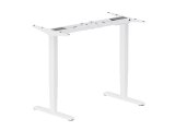 Equip 650814 stel til skrivebord Elektrisk 2 ben Hvid #1