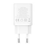 Baseus P10111404213-00 Cube USB-C / USB-A 30W netoplader Hvid #3