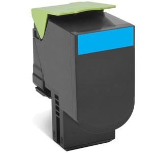 Lexmark 80C2HCE tonerpatron 1 stk Original Bl #2