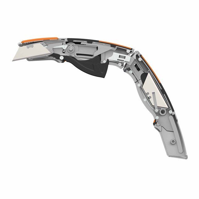 Fiskars 1062938 hobbykniv Sort, Orange Barberblad kniv #5