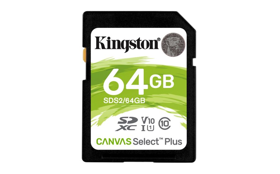 Kingston Technology 64 GB SDXC Canvas Select Plus 100R C10 UHS-I U1 V10 #1