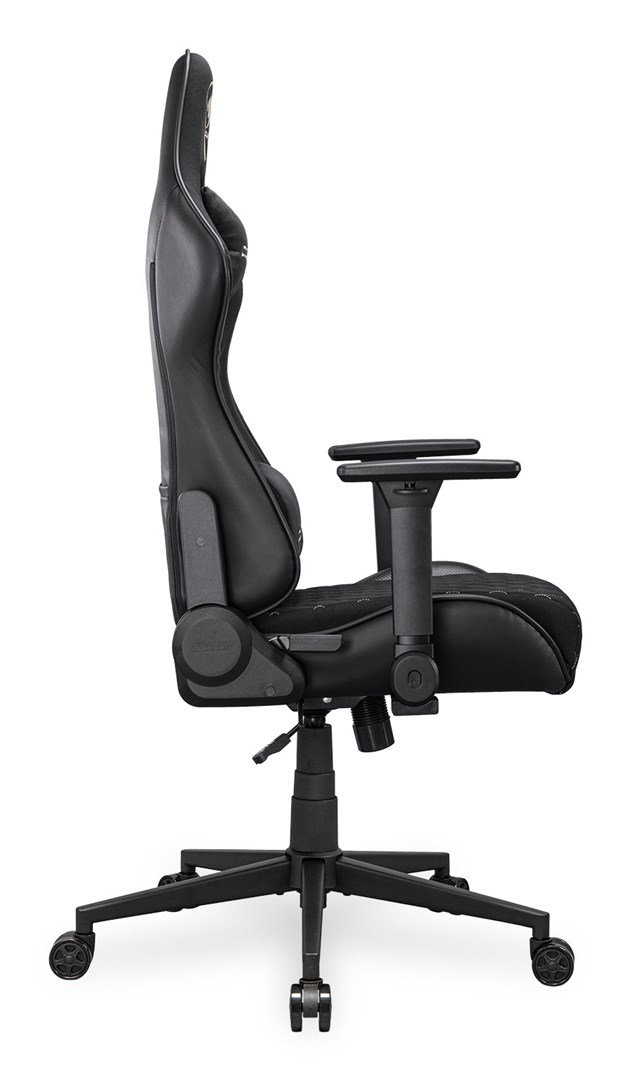 COUGAR CGR-A2F-GLB Universal gamingstol Polstret vatteret s�de Sort, Guld #4